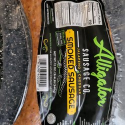 Schott's Meat Market - Alligator sausage containing MSG that I have to return now.