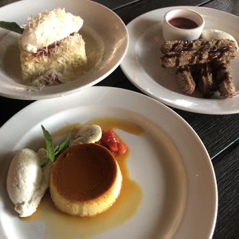 Cha Cha's Latin Kitchen - Flan, tres leches and churros - Bars Near Me - Brea, California Cha Cha's Latin Kitchen - Flan, tres leches and churros - Bars Near Me - Brea, California