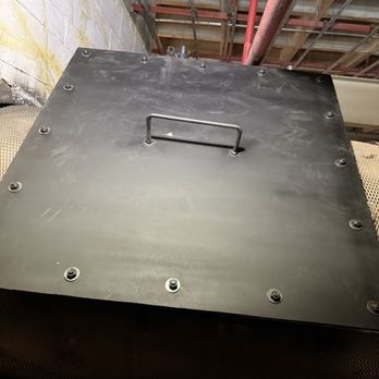 J9 Mechanical - Another hatch installed on boilers at Simon Fraser university - Metal Fabricators Near Me J9 Mechanical - Another hatch installed on boilers at Simon Fraser university - Metal Fabricators Near Me