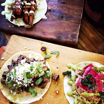 Dos Santos - Roasted carrot mole taco was superb! Also loved the steak and pork. - Mexican Near Me - Denver, Colorado