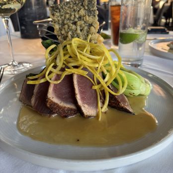 Chart House Prime - Tuna with furikaki rice - Seafood Near Me - Annapolis, Maryland Chart House Prime - Tuna with furikaki rice - Seafood Near Me - Annapolis, Maryland