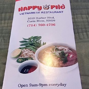 Happy Pho - Vietnamese Near Me - Costa Mesa, California Happy Pho - Vietnamese Near Me - Costa Mesa, California