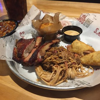 Sonny's BBQ - Pulled Pork and Ribs Basket - Barbeque Near Me - Bradenton, Florida