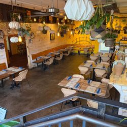 The Paper Bridge - Inside the restaurant right behind front door
