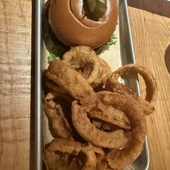 B-Lux Grill & Bar - Impossible with onion rings - Burgers Near Me - Pocono Summit, Pennsylvania B-Lux Grill & Bar - Impossible with onion rings - Burgers Near Me - Pocono Summit, Pennsylvania