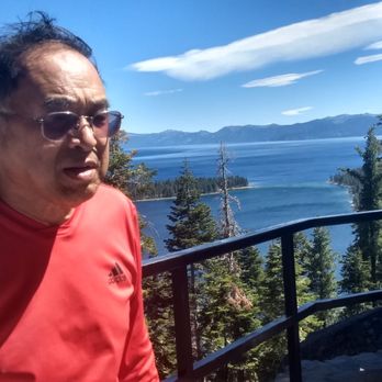 Inspiration Point - bad hair day due to high winds - Parks Near Me - South Lake Tahoe, California