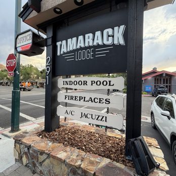 Tamarack Lodge - Front signage - Hotels Near Me - Ketchum, Idaho Tamarack Lodge - Front signage - Hotels Near Me - Ketchum, Idaho