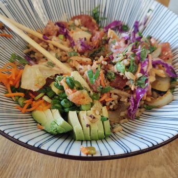 Mirin Fusion Kitchen - Tuna bowl with Teriyaki sauce. - Asian Fusion Near Me - Augusta, Georgia Mirin Fusion Kitchen - Tuna bowl with Teriyaki sauce. - Asian Fusion Near Me - Augusta, Georgia