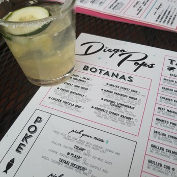 Diego Pops - Too bad we missed Sunday happy hour.   But still enjoying the patio ! - Cocktail Bars Near Me - Scottsdale, Arizona