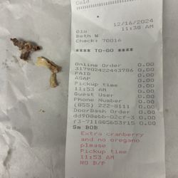 Capriotti's Sandwich Shop - Bones
