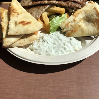 Alanis Mediterranean Bistro - Gyro Platter - delicious ! - Mediterranean Near Me - Cranston, Rhode Island