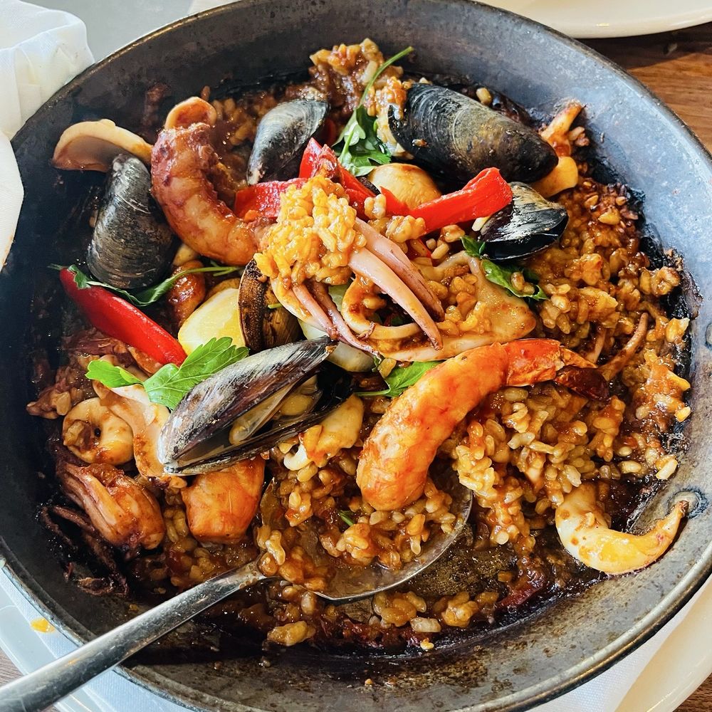 Barcelona Wine Bar - Seafood paella - Tapas/Small Plates Near Me - Delray Beach, Florida