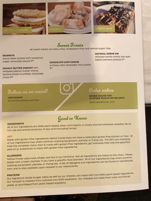 Menu photo 4 Native Foods Palm Springs, CA Menu photo 4 Native Foods Palm Springs, CA