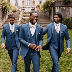 Generation Tux - 3 groomsmen in Generation Tux suits