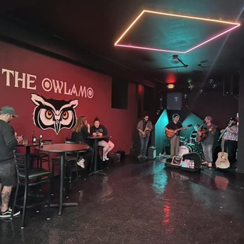 The Owlamo - a group of people playing instruments - Pool Halls Near Me - Goldsboro, North Carolina The Owlamo - a group of people playing instruments - Pool Halls Near Me - Goldsboro, North Carolina