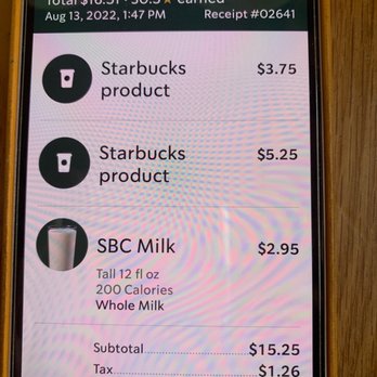 Starbucks - Does not add up.  Never happened to me before. - Coffee & Tea Near Me - San Antonio, Texas