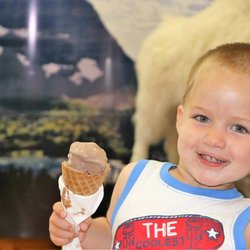 Crown of the Continent Discovery Center - Get your "Sweet Peaks" Montana Huckleberry ice cream here!