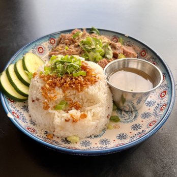 Khao Moo Dang - Added another awesome dish to my ongoing experience. - Thai Near Me - Portland, Oregon Khao Moo Dang - Added another awesome dish to my ongoing experience. - Thai Near Me - Portland, Oregon