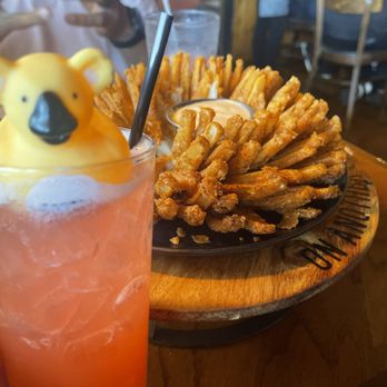 Outback Steakhouse - Koala Punch & Bloomin' Onion - Steakhouses Near Me - Ontario, California Outback Steakhouse - Koala Punch & Bloomin' Onion - Steakhouses Near Me - Ontario, California