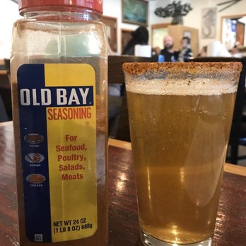 Avery's Maryland Grill - Natty Boh w/old bay rim - Seafood Near Me - Frederick, Maryland Avery's Maryland Grill - Natty Boh w/old bay rim - Seafood Near Me - Frederick, Maryland