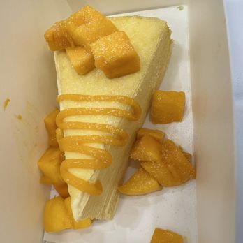 Mango Mango Dessert - Mango crepe cake! Delicious - Desserts Near Me - Las Vegas, Nevada Mango Mango Dessert - Mango crepe cake! Delicious - Desserts Near Me - Las Vegas, Nevada