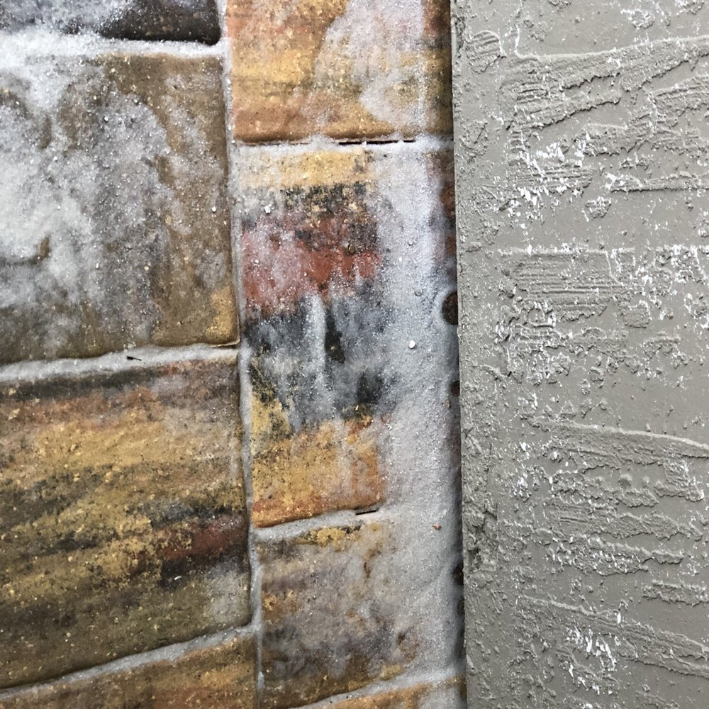 Payless Brick Pavers - Filler must be pressed in between all pavers to keep them from moving and help prevent water infiltration.  Not according to these workers! - Masonry/Concrete Near Me - Jacksonville, Florida