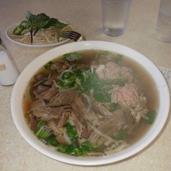 Pho Tai - Pho tai chin nac 02 on menu steak and brisket, sub rice noodles for vegetables - Vietnamese Near Me - Bellevue, Washington