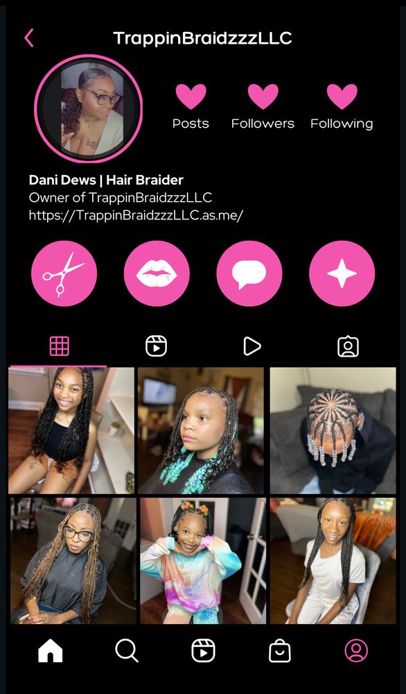 Trappin Braidzzz Logo