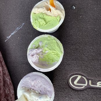 Dolce Neve - Stracciatella, blueberry cream cheese, matcha, coffee - Gelato Near Me - Austin, Texas