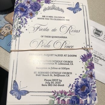 BXS Printing - Simple invites which were made in less than 24 hrs. - Printing Services Near Me - Santa Fe Springs, California BXS Printing - Simple invites which were made in less than 24 hrs. - Printing Services Near Me - Santa Fe Springs, California