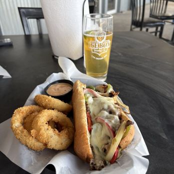 Icebox Brewing Company - Cheesesteak - Breweries Near Me - Las Cruces, New Mexico Icebox Brewing Company - Cheesesteak - Breweries Near Me - Las Cruces, New Mexico