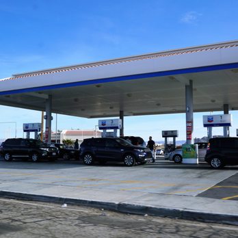 Chevron - All in favor of conserving gasoline, please raise your right foot. - Gas Stations Near Me - Baker, California