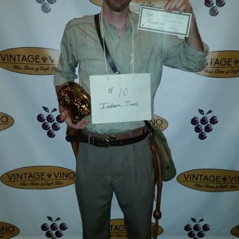 Vintage Vino - Halloween Costume Contest Runner up  Indiana Jones - Wine Bars Near Me - Kissimmee, Florida