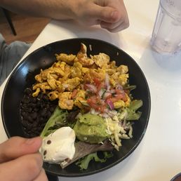 My bf got a protein bowl My bf got a protein bowl