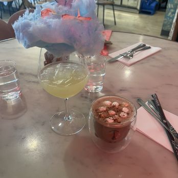 Son & Garden - hot chocolate cotton candy wine drink - Breakfast & Brunch Near Me - San Francisco, California Son & Garden - hot chocolate cotton candy wine drink - Breakfast & Brunch Near Me - San Francisco, California