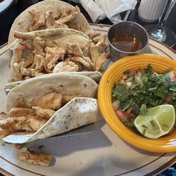 Chicken tacos