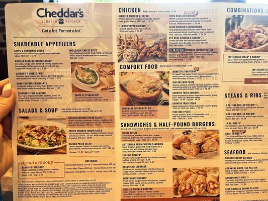 Menu photo 2 Cheddar's Scratch Kitchen Fort Worth, TX Menu photo 2 Cheddar's Scratch Kitchen Fort Worth, TX