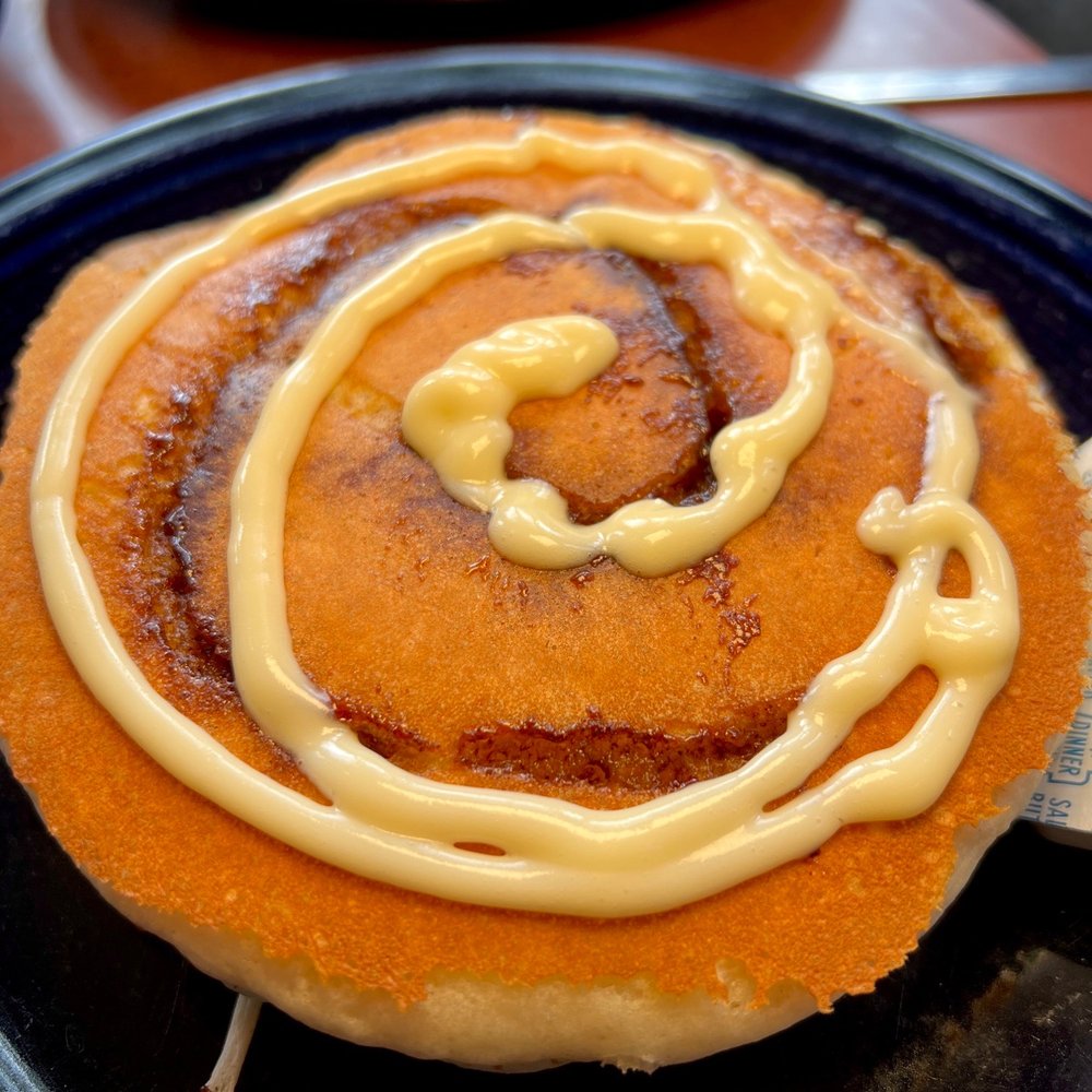 The Pantry - Cinnamon Roll Pancakes - Breakfast & Brunch Near Me - New Haven, Connecticut The Pantry - Cinnamon Roll Pancakes - Breakfast & Brunch Near Me - New Haven, Connecticut