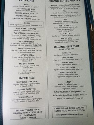 Menu photo 4 Greenleaf Restaurant Ashland, OR