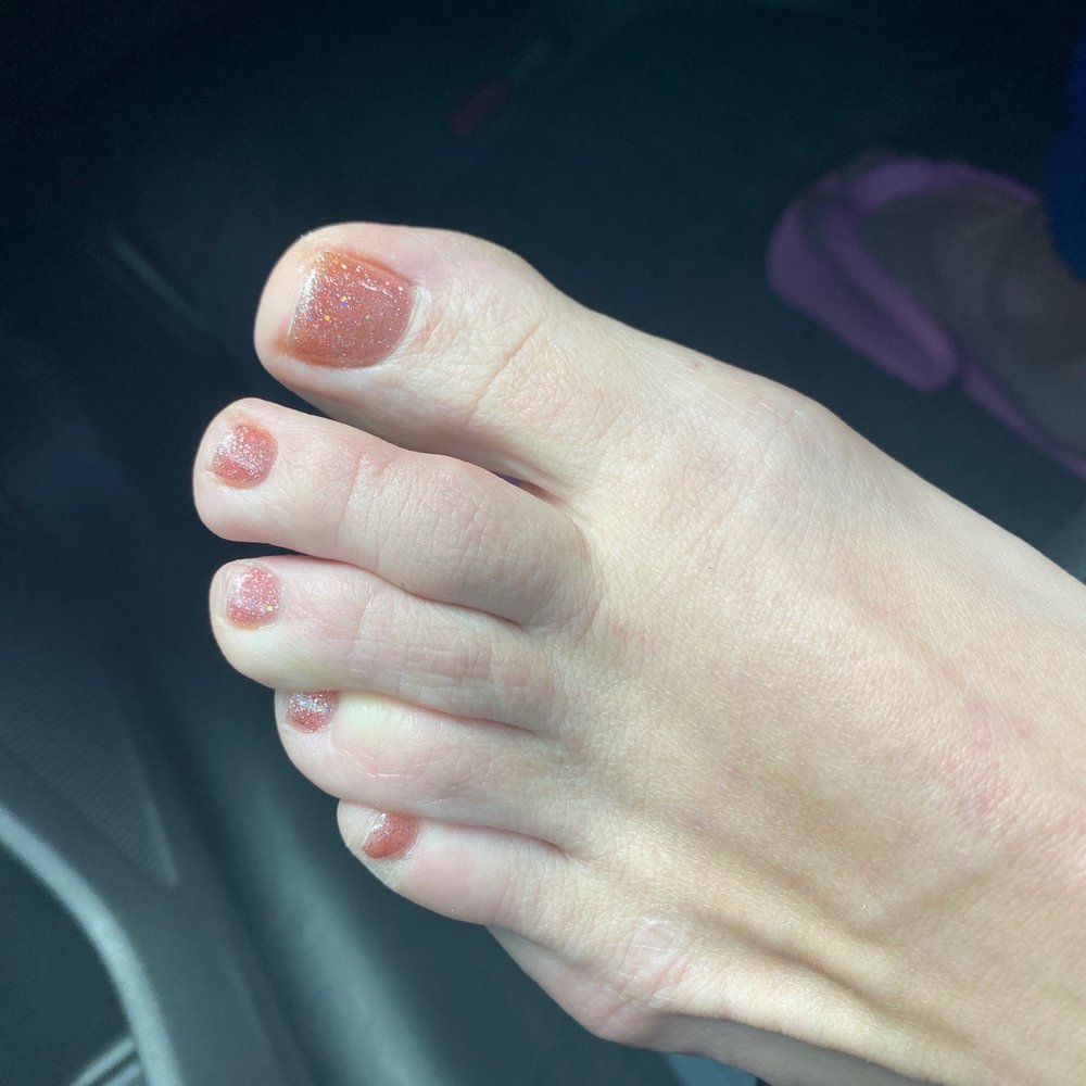 Delightful Nails - Pedi with gel. - Nail Salons Near Me - Chandler, Arizona Delightful Nails - Pedi with gel. - Nail Salons Near Me - Chandler, Arizona