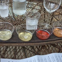 Van Ruiten Family Winery - Wine flight