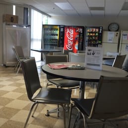 Vending machines in the wait room Vending machines in the wait room