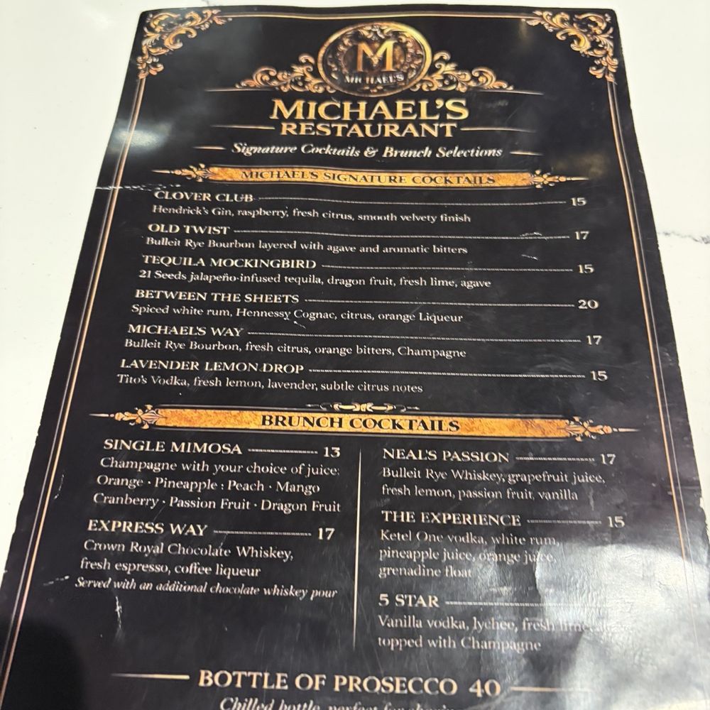Michael's Restaurant - Menu - American Near Me - Upper Marlboro, Maryland