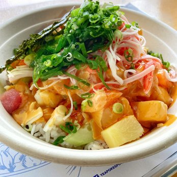 Tea Poke Spot - S3. The Triforce Bowl - Bubble Tea Near Me - Jacksonville, Florida