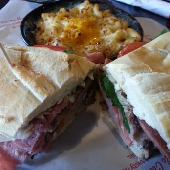Newk's Eatery - The Royal with side of five cheese mac n cheese - Salad Near Me - Baton Rouge, Louisiana Newk's Eatery - The Royal with side of five cheese mac n cheese - Salad Near Me - Baton Rouge, Louisiana