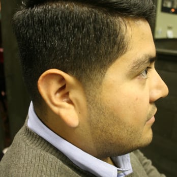Impeccable Barber Co. - Comb over style with fade/tapered sides and natural beard line up. Haircut by Rob. - Barbers Near Me - Norwood, Massachusetts Impeccable Barber Co. - Comb over style with fade/tapered sides and natural beard line up. Haircut by Rob. - Barbers Near Me - Norwood, Massachusetts