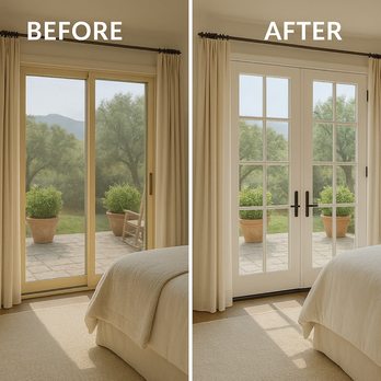 Optimum Windows & Doors - Before & After: A timeless upgrade.
Sierra Pacific French doors installed with precision By Optimum - Windows Installation Near Me - American Fork, Utah Optimum Windows & Doors - Before & After: A timeless upgrade.
Sierra Pacific French doors installed with precision By Optimum - Windows Installation Near Me - American Fork, Utah