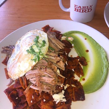 Early Bird - Carnitas Chilaquiles - New American Near Me - Fullerton, California