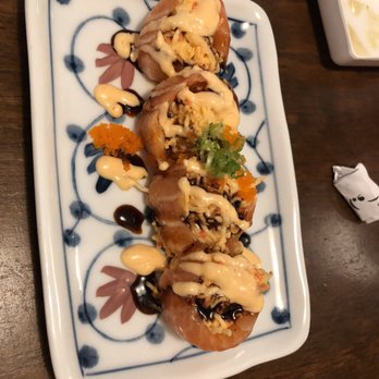 Sato Sushi - Salmon blossom - Japanese Near Me - Upland, California Sato Sushi - Salmon blossom - Japanese Near Me - Upland, California