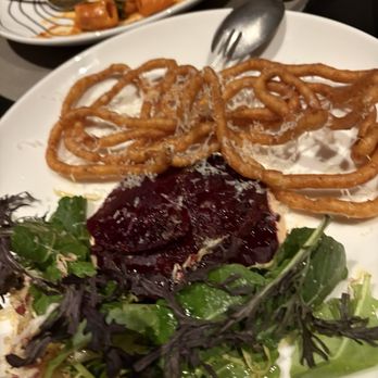 Wye Oak Tavern - Beet salad and funnel cake - Bars Near Me - Frederick, Maryland Wye Oak Tavern - Beet salad and funnel cake - Bars Near Me - Frederick, Maryland